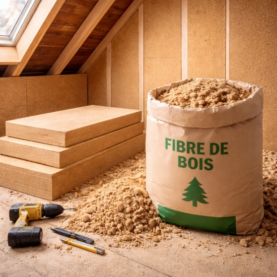 Wood fibre insulation (bio-based)